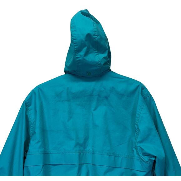 Vintage Pacific Trail Charger Jacket Size XL Teal and Navy with Hood - Picture 13 of 14